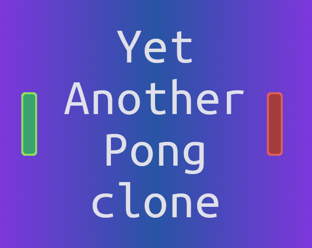 Yet Another Pong Clone: Relaxing Arcade Game Online