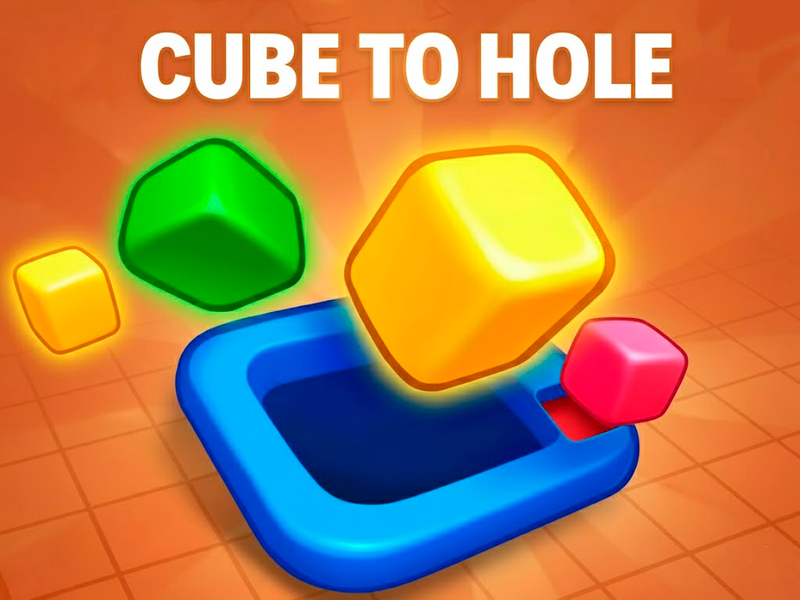 Cube to Hole: Relax Your Mind with Logic Puzzles