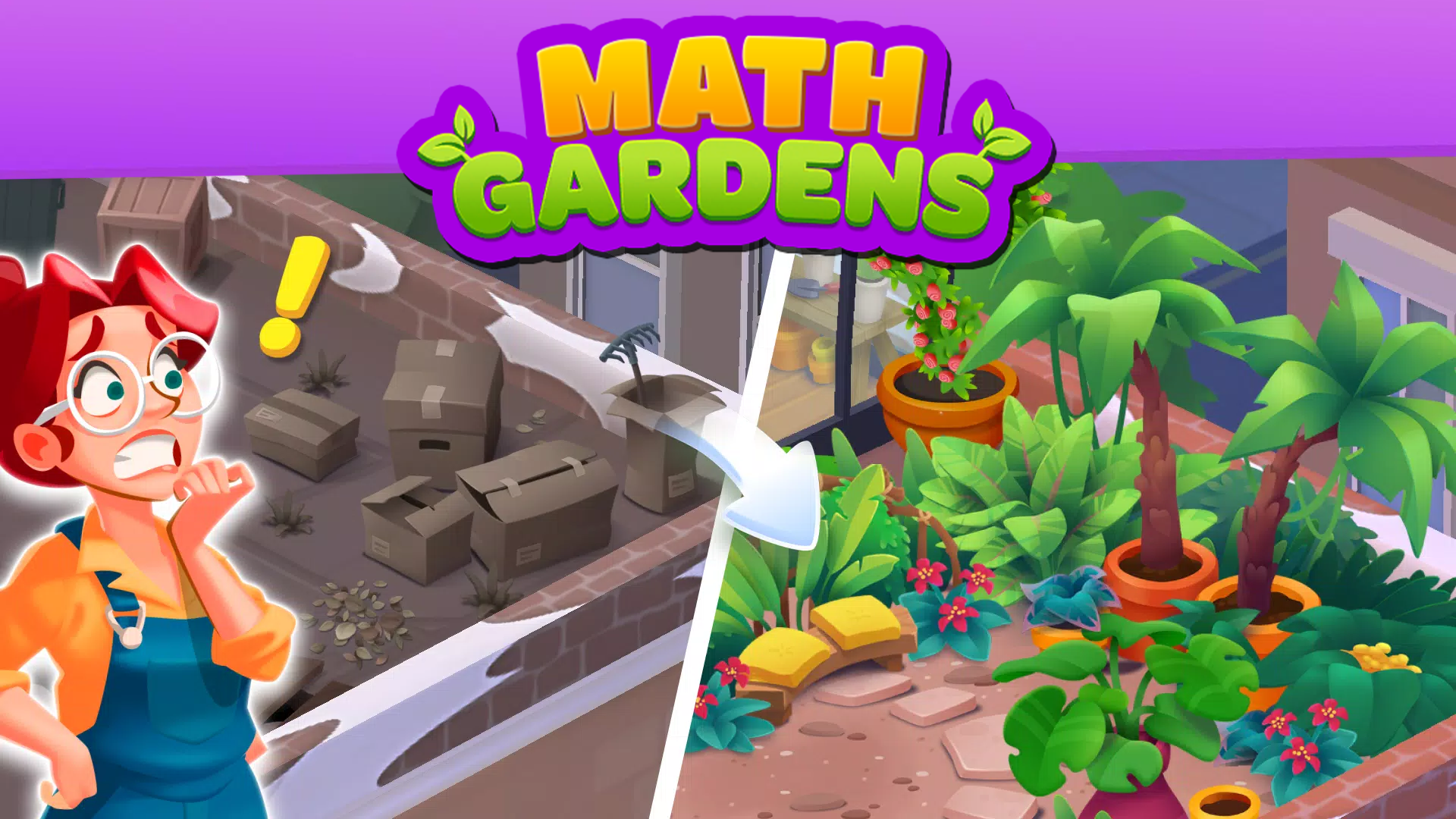 Math Gardens: Restore & Solve - A Relaxing Puzzle Game