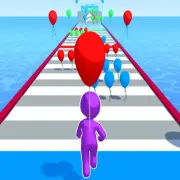 Balloon Run: Pop & Dodge Your Way to Victory!