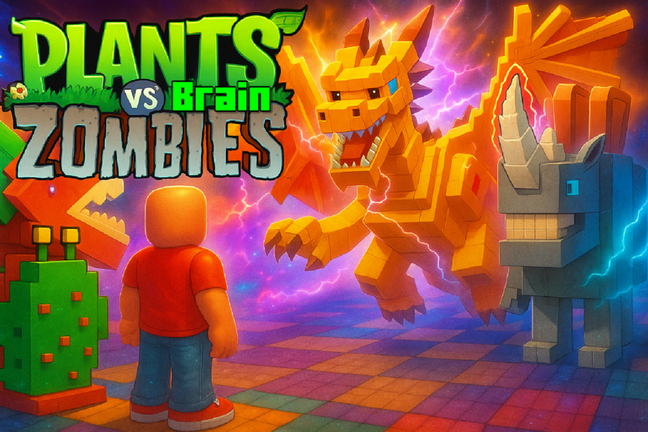 Plants vs Brain Zombies: Build Your Garden Defense Online