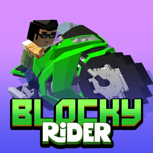 Blocky Rider Challenge: Ride Your Way to Victory