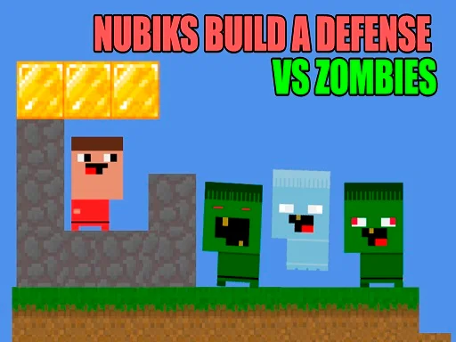 Nubiks: Build a Defense - Relaxing Zombie Game Online