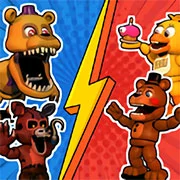 FNAF Battles: Defend Pizzeria - Relaxing Horror Game