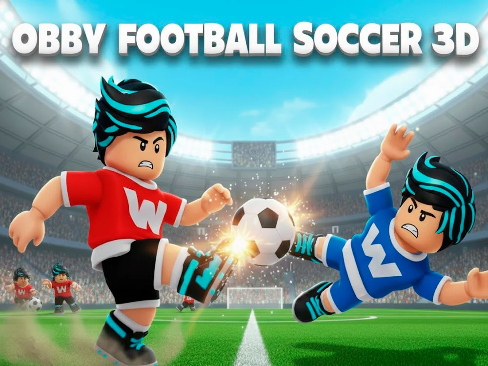 Obby Football Soccer 3D: Score Goals in This Sports Game