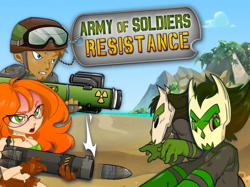 Army of Soldiers Resistance: Conquer & Strategize Online